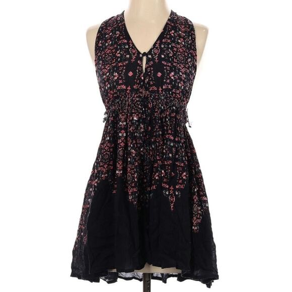Free People Athena Floral Mini Tunic Dress - Picture 2 of 8